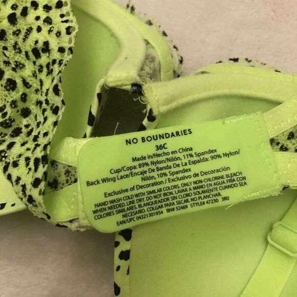 Women’s Animal Print Underwire T-shirt Bra - Picture 6 of 11